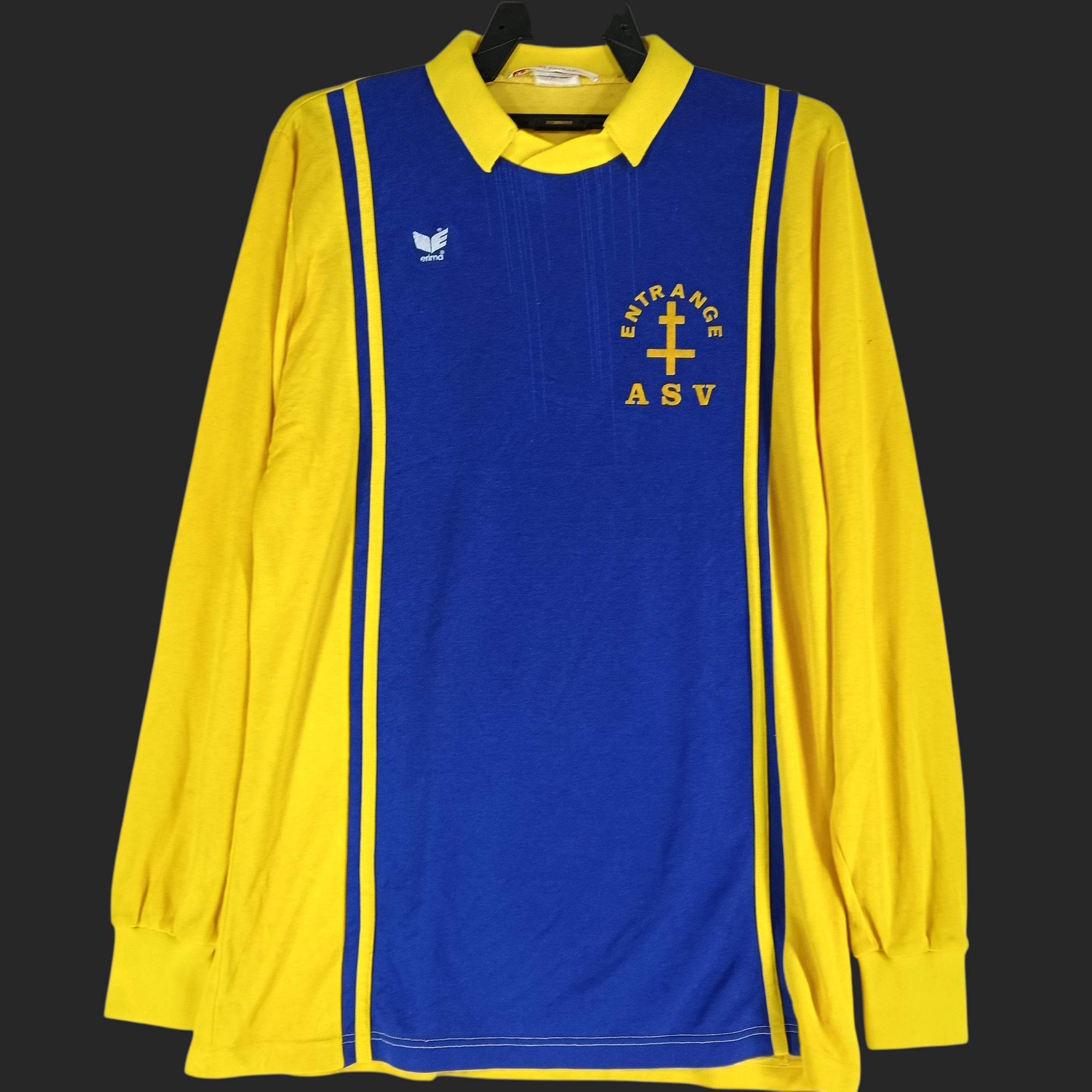 Maillot Vintage Erima 1978/79 - Taille S - Bleu - Original N°5