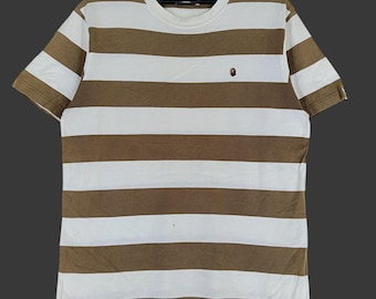 Vintage 90s BAPE X Stash Hanes T-shirt: Japan Streetwear, Size M