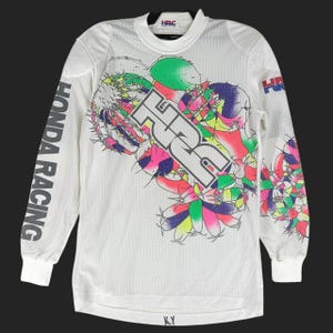 Vintage 70s HONDA FOX Moto-x Racing Team Shirt Motocross Moto-x