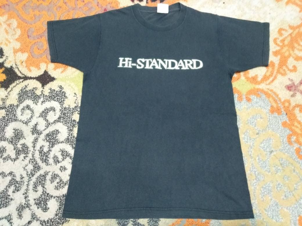 Vintage Pizza of Death Japanese Record Black Medium T Shirt