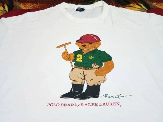 Vintage polo bear Ralph Lauren t shirt