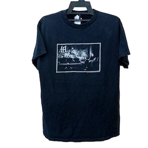 Vintage Y2k AFI American Rock Band Medium Black T Shirt In Tour Genre Punk Rock Hardcore Punk Emo Gothic Rock Horror  Size M