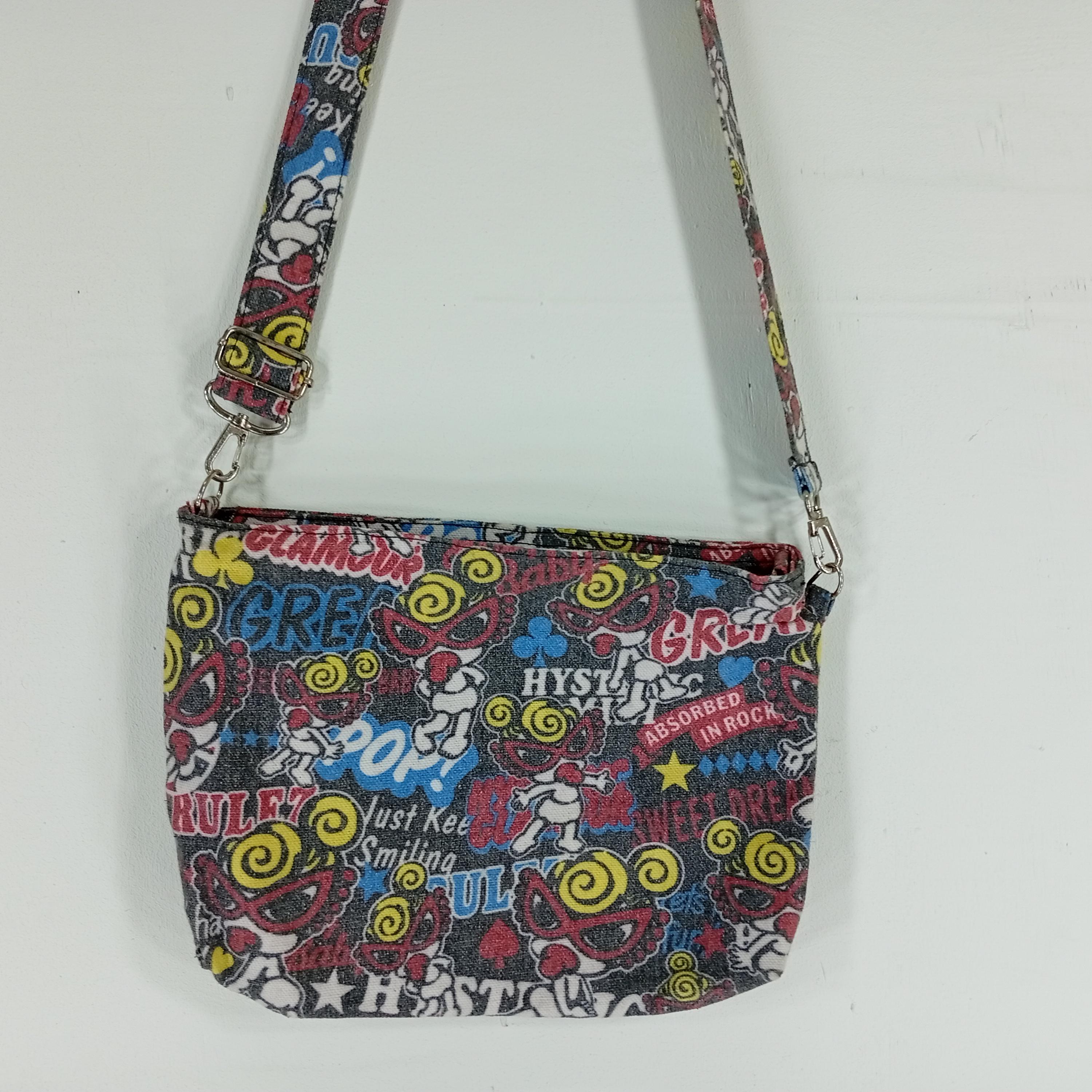 Vintage Hysteric Glamour Mini Sling Beg Overprint Hysteric Glamour