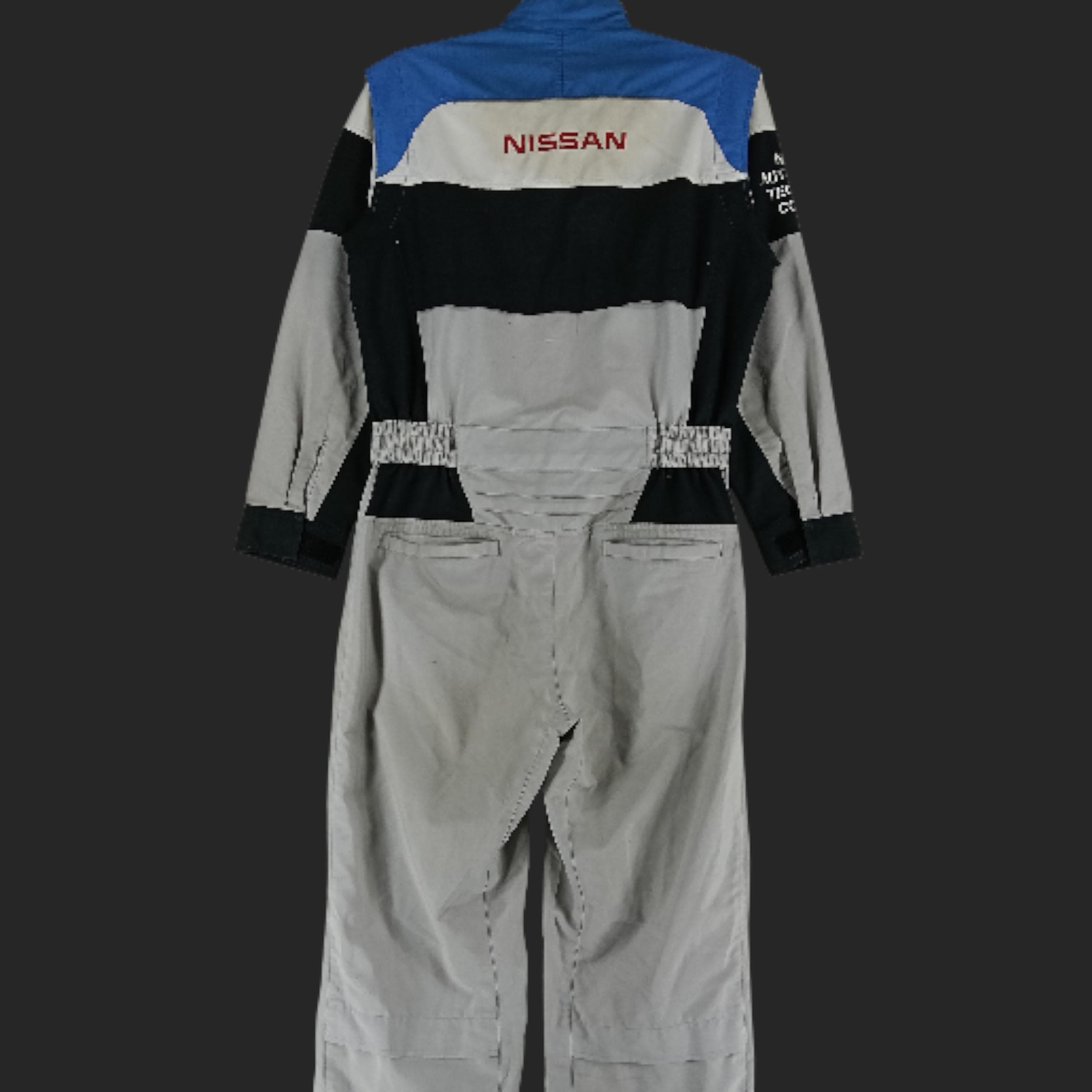 ウェア NAOKI Vintage 90's Nissan Multicolor Large Coverall Jdm Factory Nissan