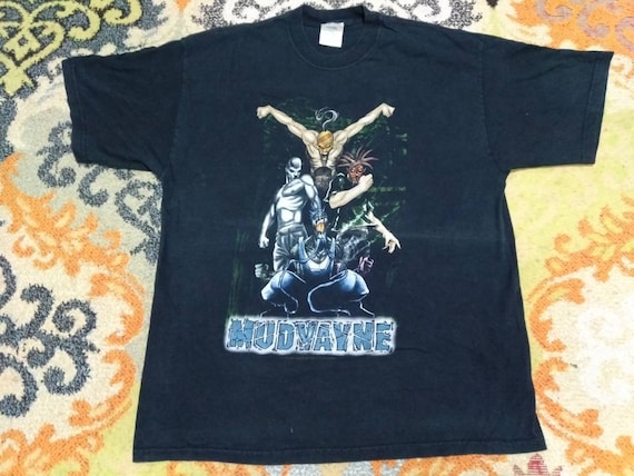 Vintage Mudvayne American Heavy Metal Black Xlarge T Shirt Music