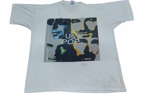 Vintage 90's U2 Irish Rock Band Alternative Indie… - image 1
