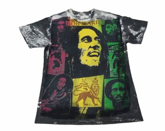 Vintage. 90s 1990 Mosquitohead Bob Marley Rasta Wailers Reggae
