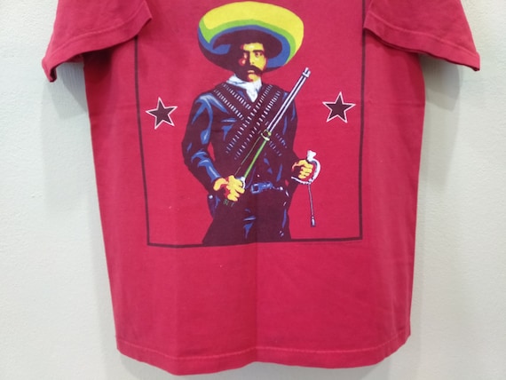 Vintage 90's Rage Against the Machine American Rock Band Red Large