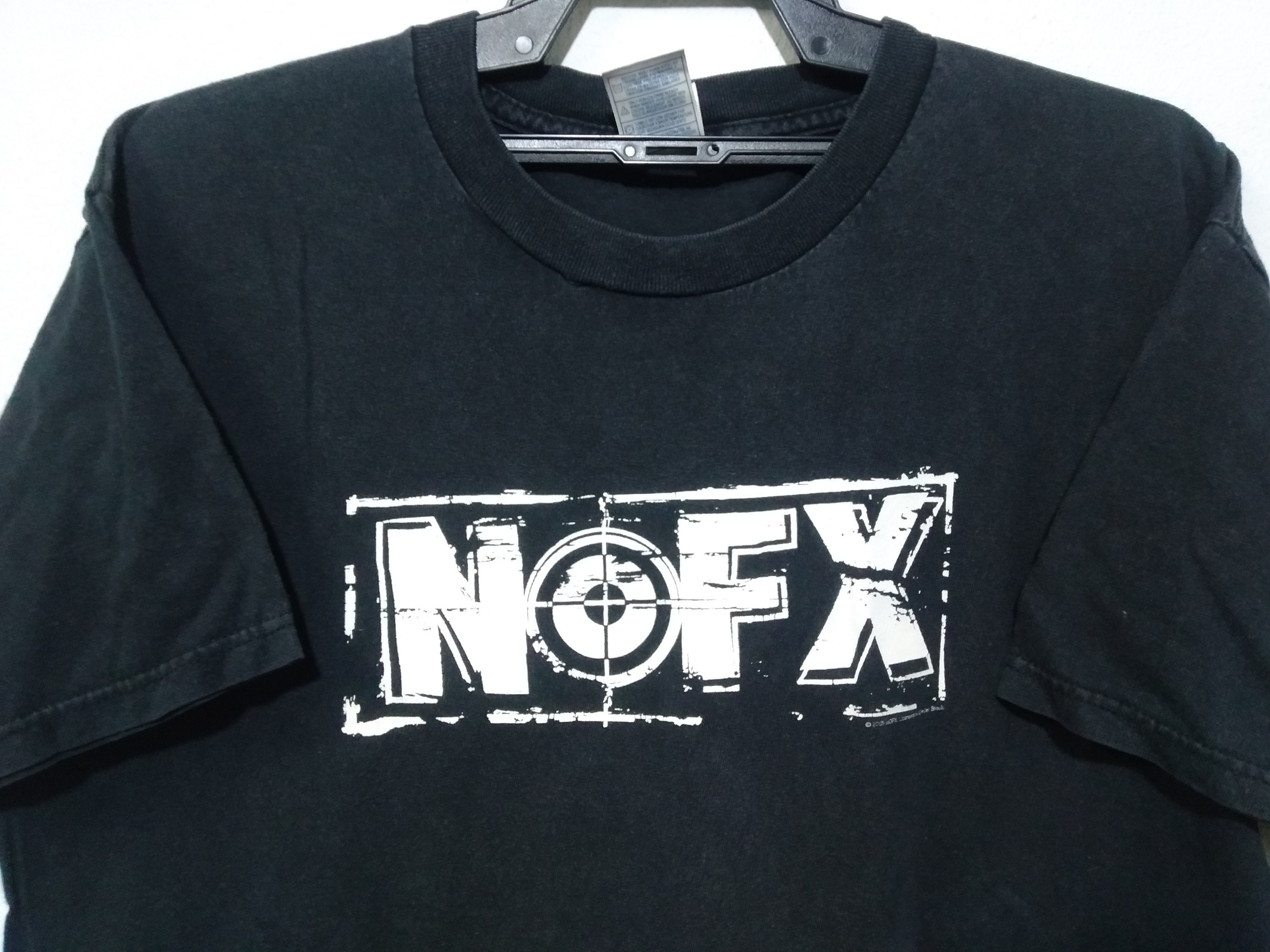 ヴィンテージ Nofx パンクバンド ブラック ラージ Tシャツ Nofx