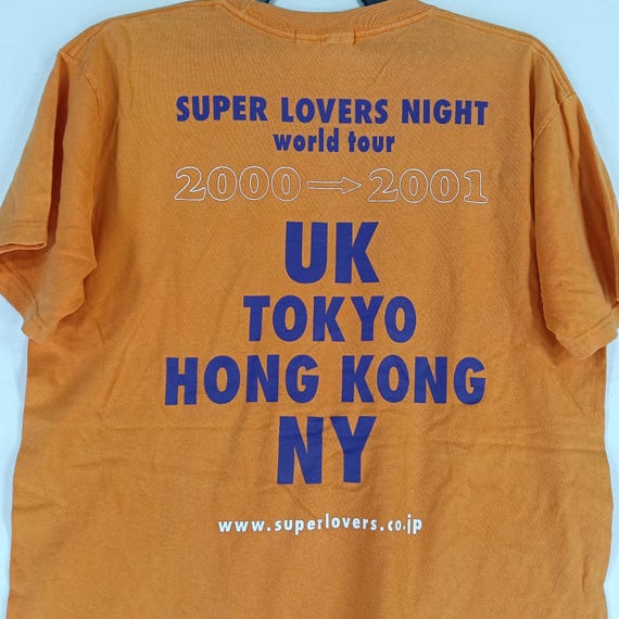 Vintage Super Lover Tokyo Orange Medium T Shirt Superlovers