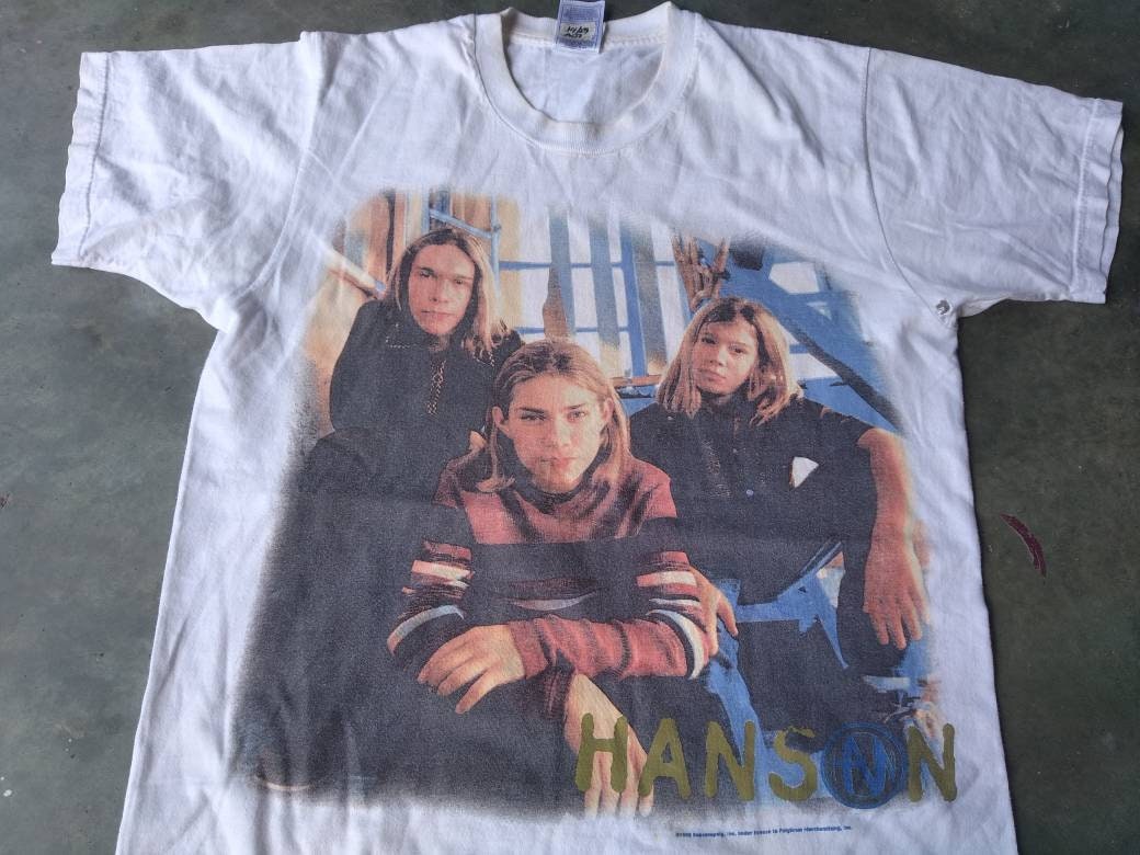 90s ヴィンテージ HANSON ハンソン Tシャツ バンド ロック 90s ヴィンテージ HANSON ハンソン Tシャツ バンド ロック タレントグッズ