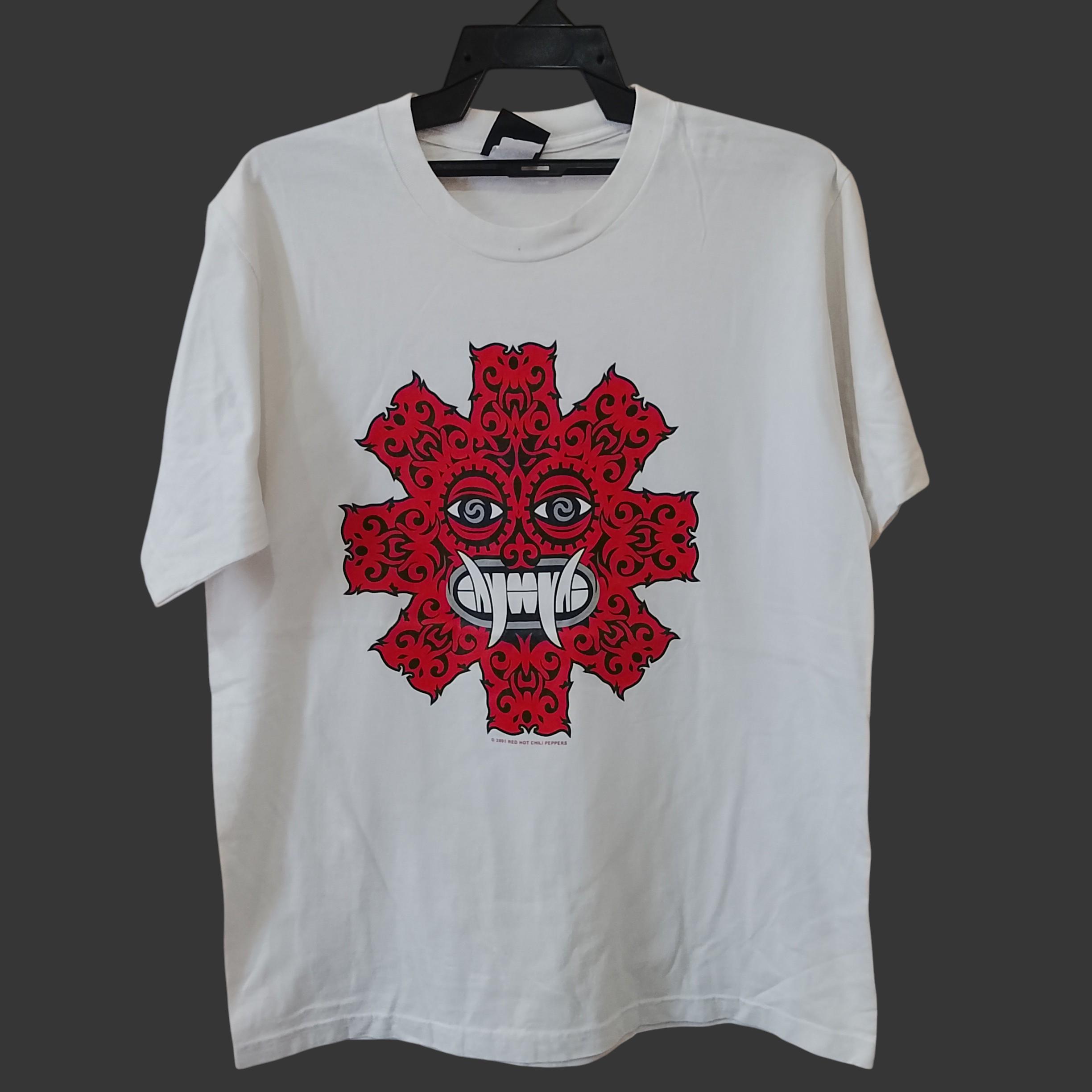 White Red Hot Chilli Peppers Shirt - Etsy