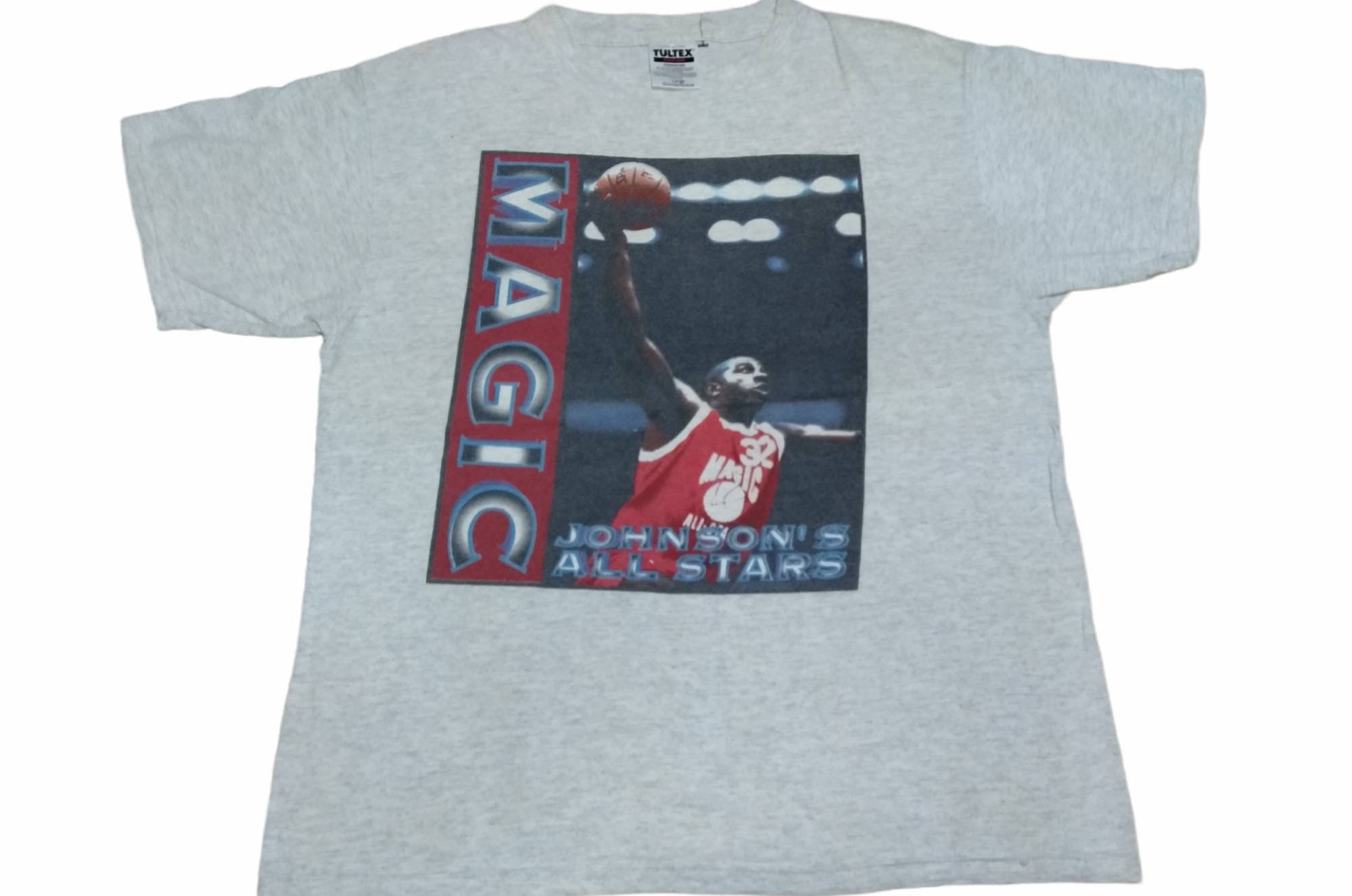 ヴィンテージ 90 年代 マジック ジョンソン バスケットボール選手 