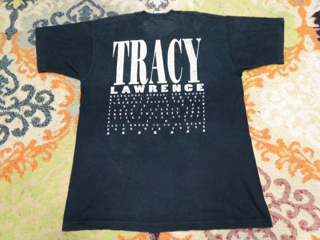 Vintage 90's Tracy Lawrence American Music Singer Country
