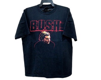 Vintage Bush T-shirt - Etsy