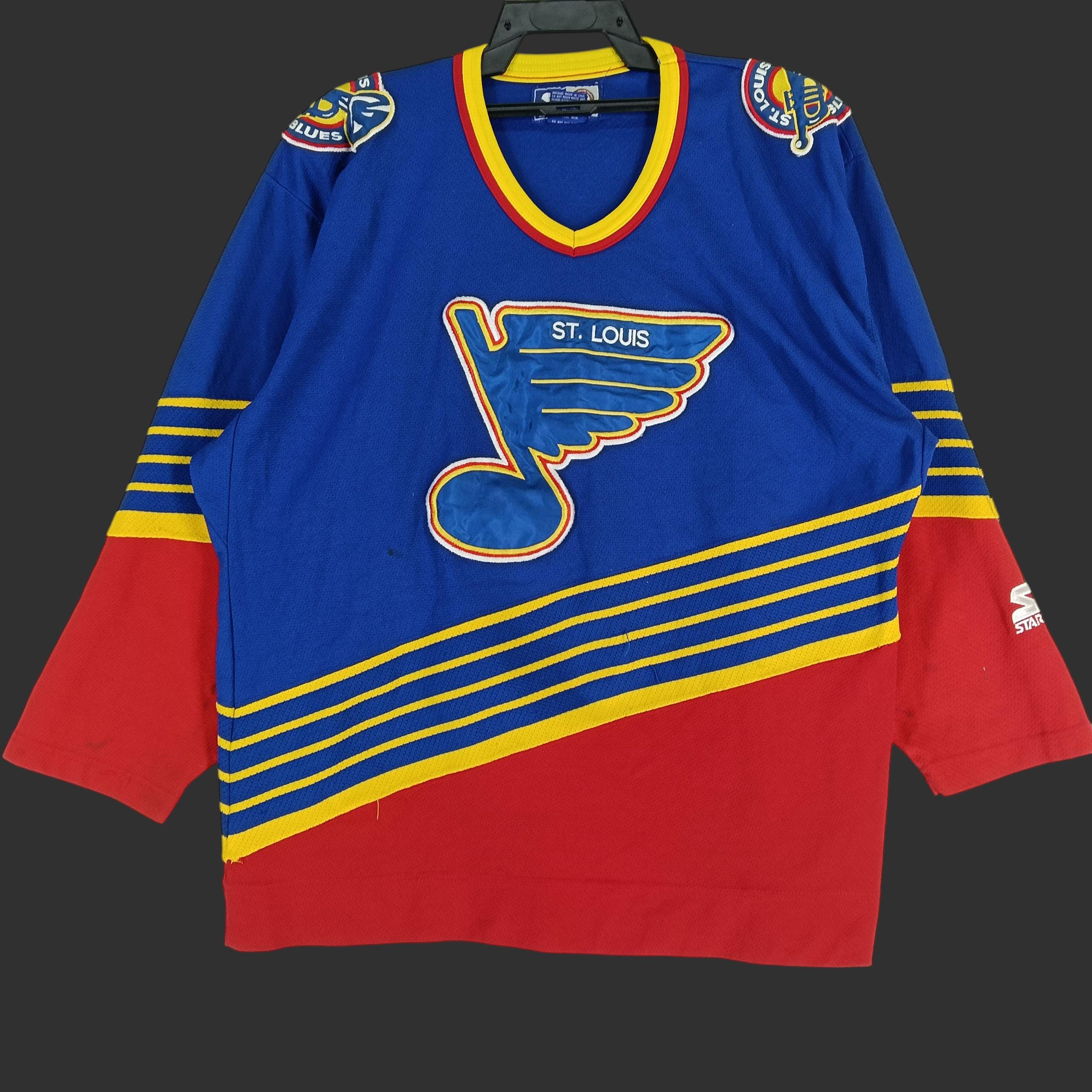 NHL Louis ホッケーシャツ Jersey CCM Blues ホッケー L “St. アイス 