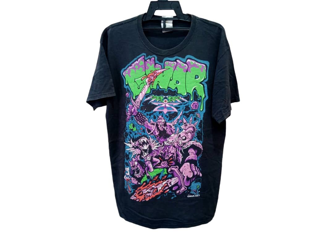 GWAR 90s ヴィンテージTシャツ JAXTAPOZ GWAR 表紙