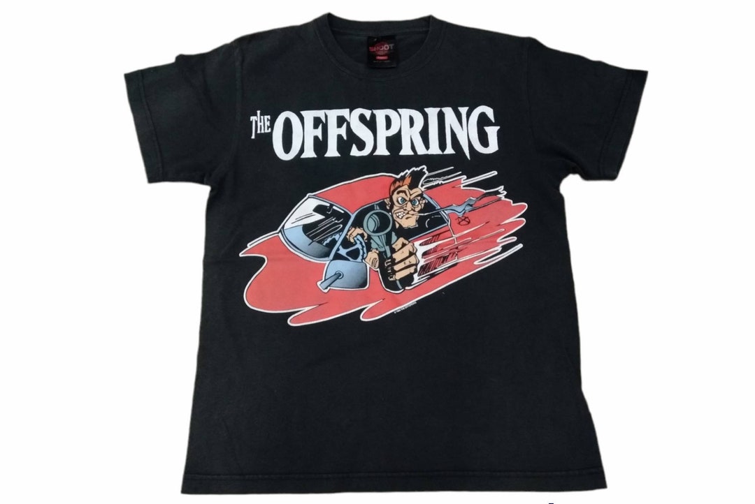 Vintage the Offspring American Rock Band Black Small T Shirt Genre