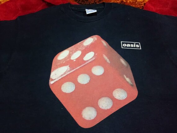 Vintage Oasis indie band britpop music 90s men's t