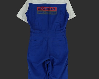 Vintage 90s Honda Racing Team Coveralls Small Honda Japanese