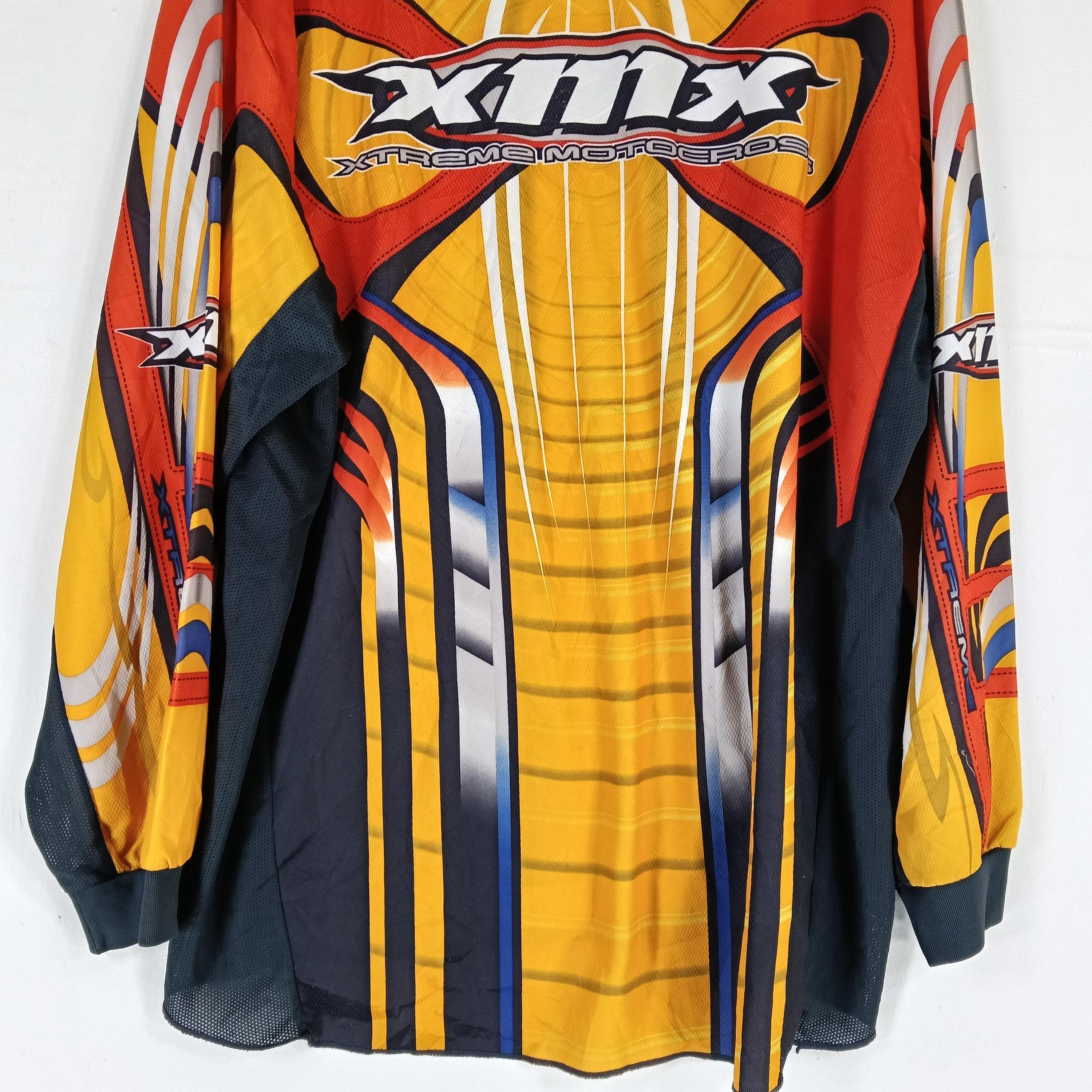 MSR 90s モトクロス レーシングシャツ アメリカ製 Lサイズ ヴィンテージ 90年代 XMX レーシング チーム モトクロス オレンジ