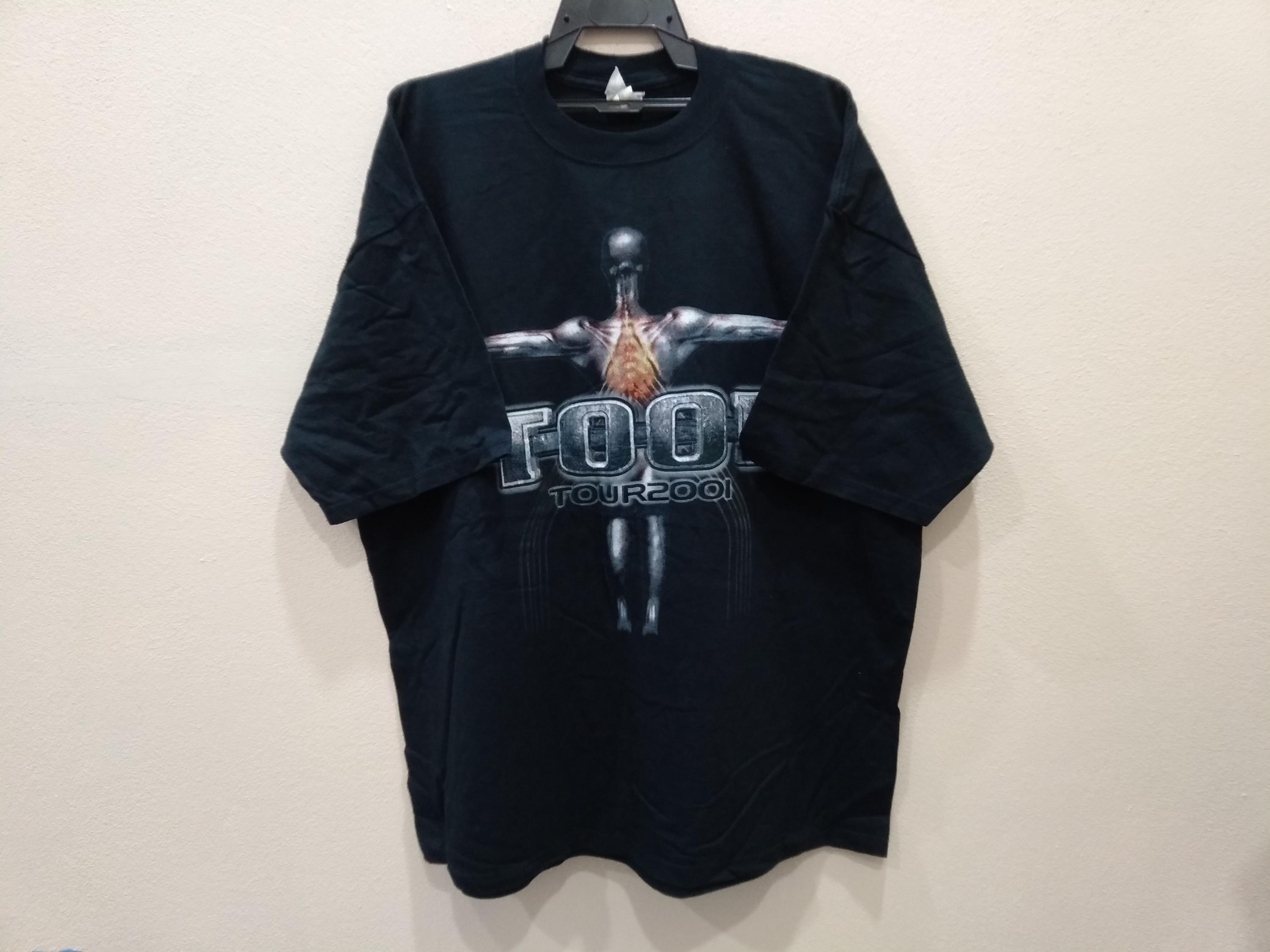 Vintage Tool American Rock Band Black Xlarge T Shirt Genre
