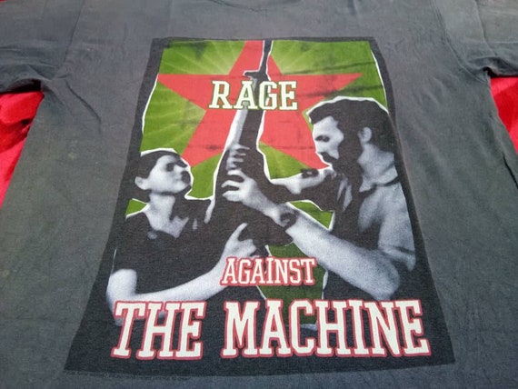 Vintage Rage Against the machine band 90s t shirt