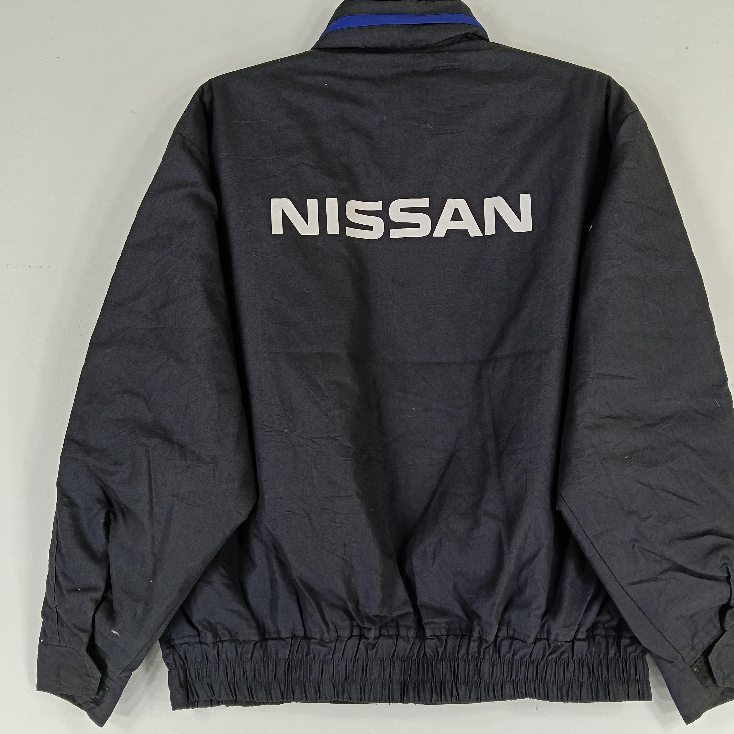 Vintage 90's Nissan Dark Blue Motorsport Large Jacket Nissan