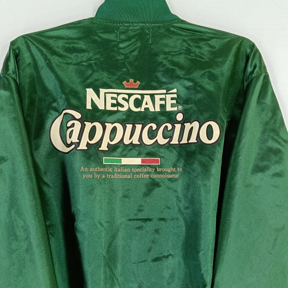 397Berghaus × Neidhartダブルネームネイビー×グリーン90s Vintage 90's Nescafe Cappuccino Green Large Jacket Windbreaker
