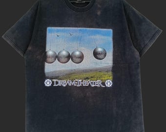 Vintage 90's Stratovarius Metal Band Black Large T Shirt Tee