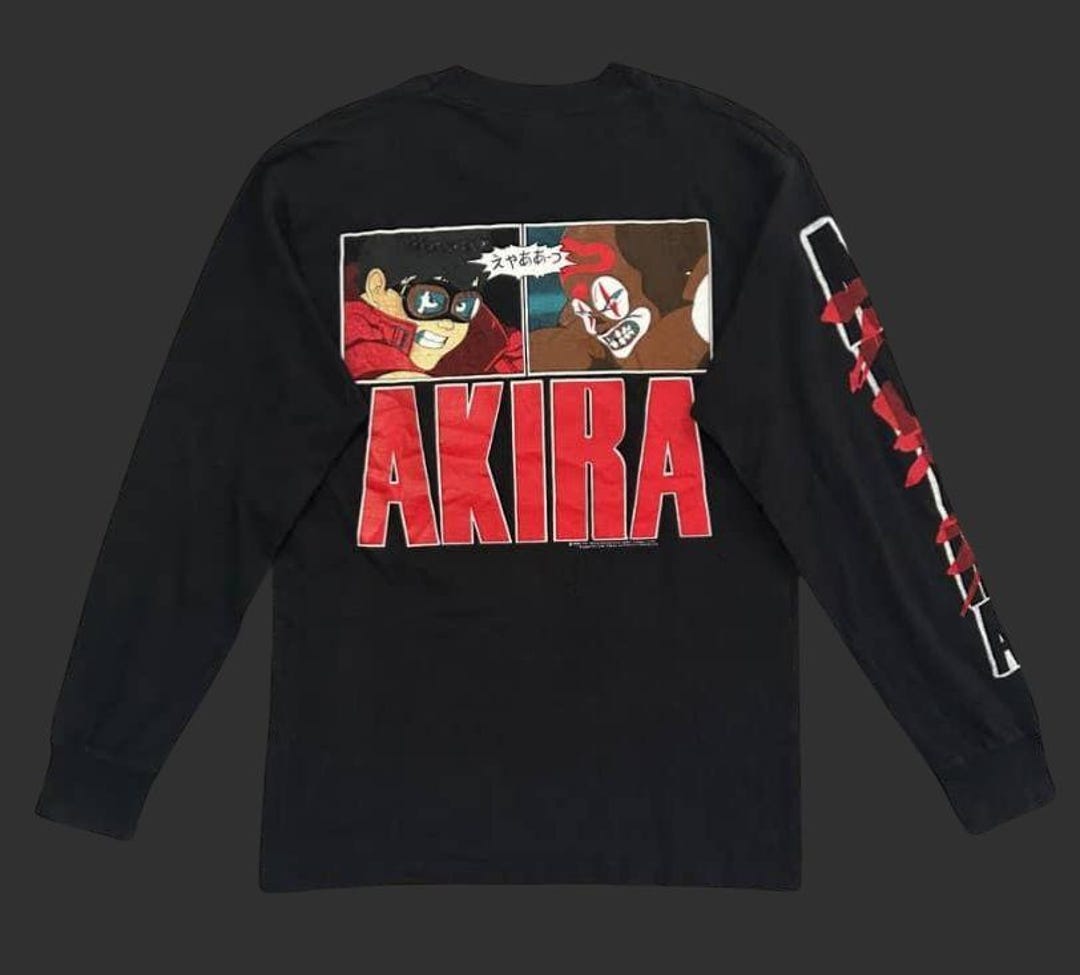 Vintage 90's Akira Japanese Anime Manga Cyberpunk Animation Movie