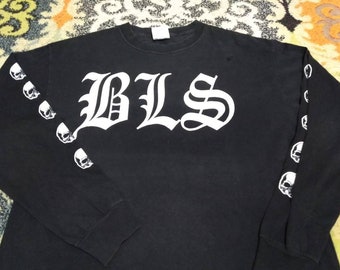 Vintage Black Label Society American Heavy Metal Black Medium Long