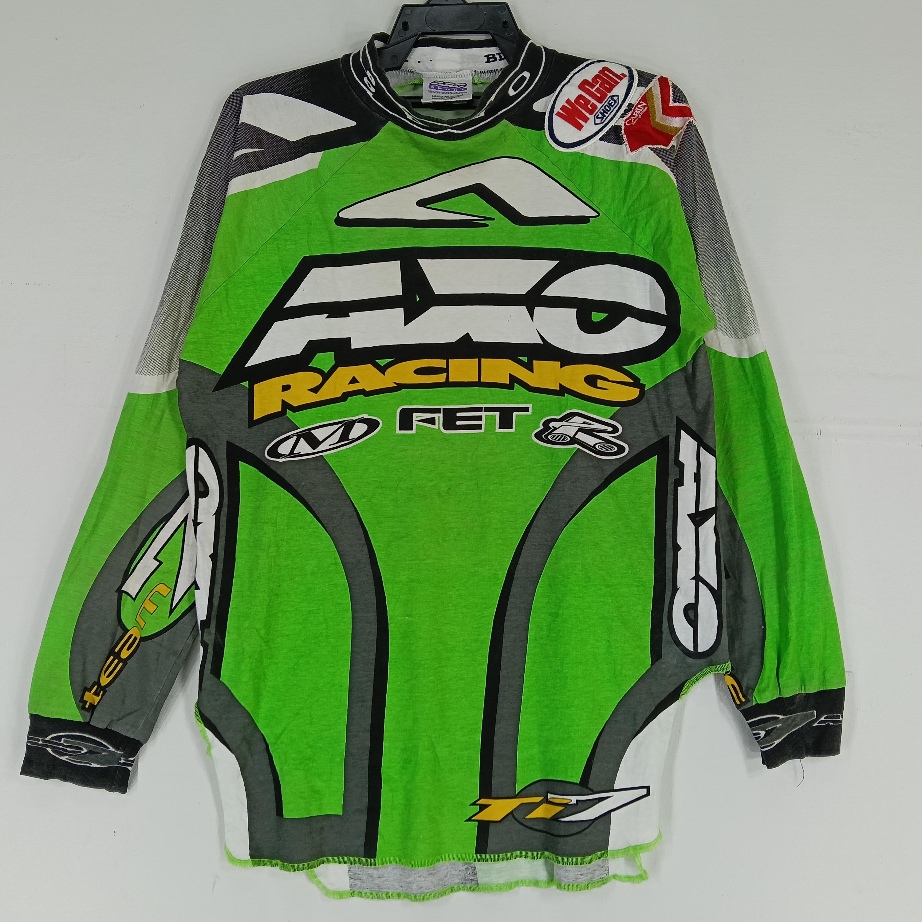 ヴィンテージ 90年代 Axo Racing Fet モトクロス Tシャツ オーバー
