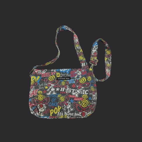 Vintage Hysteric Glamour Mini Sling Beg Overprint Hysteric Glamour