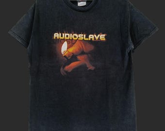 Vintage 00s Audioslave Tshirt Size L/out of Exile Album Tshirt