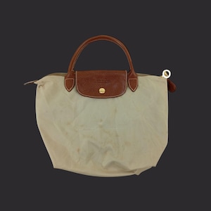 Vintage Longchamp Nylon Tote Bag Iconic Le Pliage Style Longchamp Everyday Essential Bag
