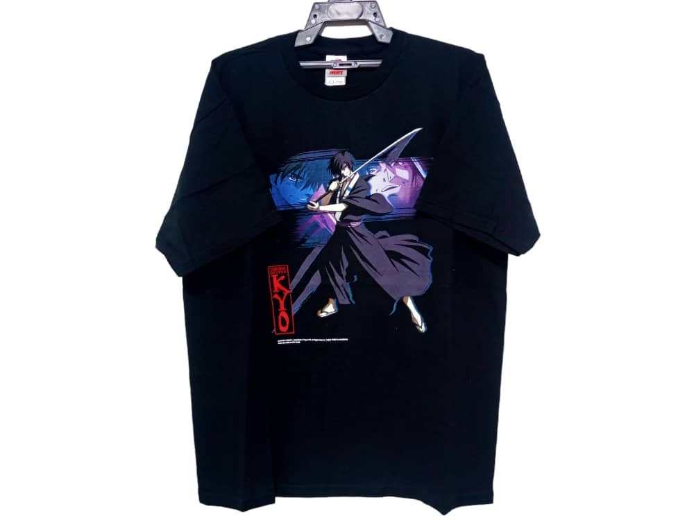 00s SAMURAI DEEPER KYO anime tシャツ Early 2000s Samurai Deeper Kyo Manga T-shirt Vintage Fruit