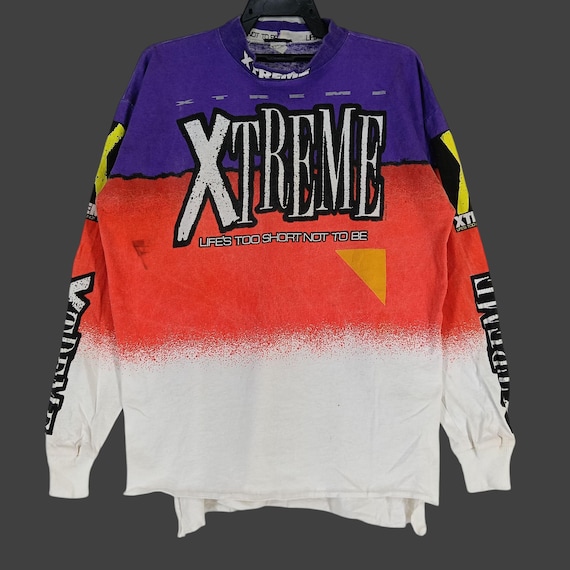 Vintage 90's Extreme Life's Too Short Like Not to Be Multicolor