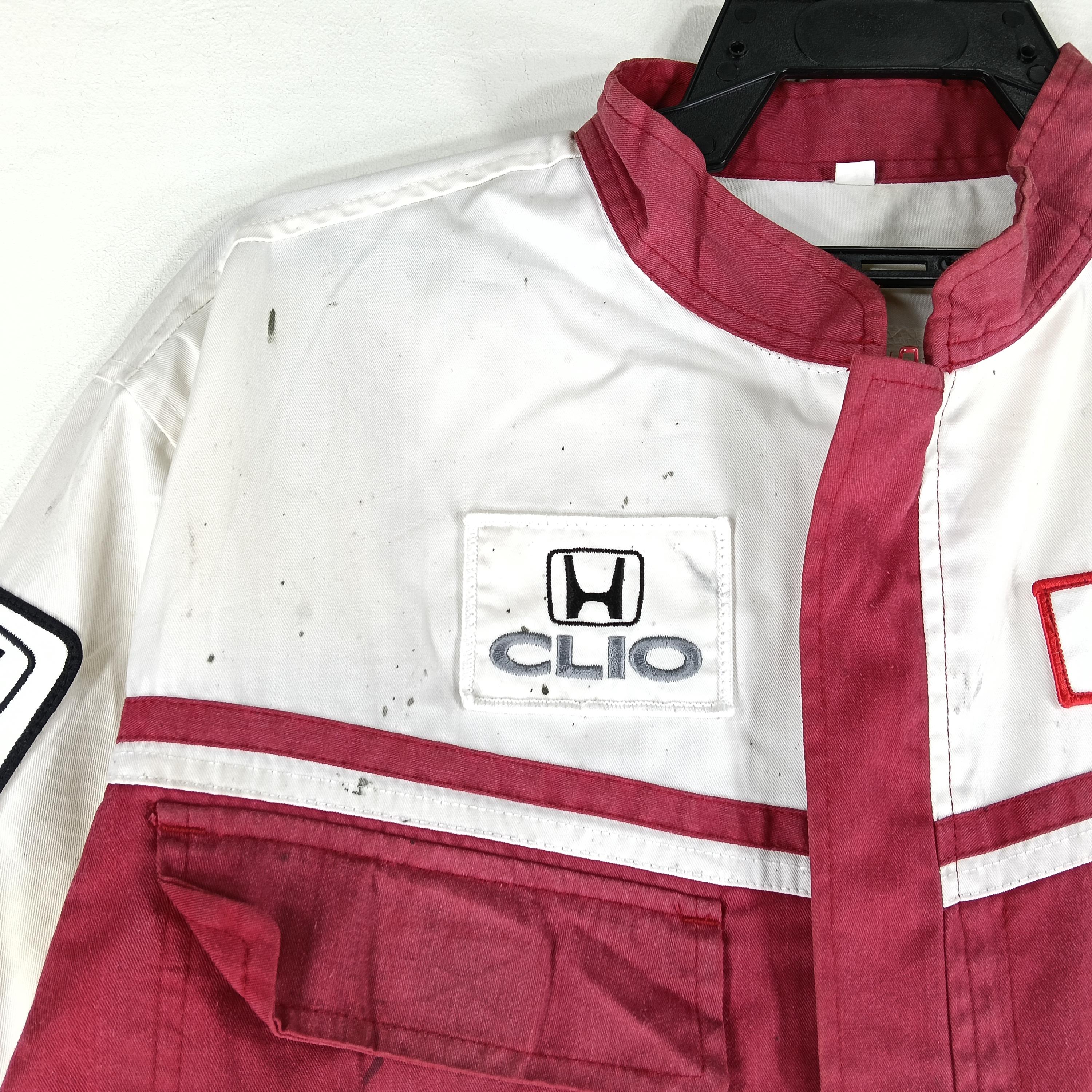 Vintage 90's Honda Red White 3large Coverall Workwear Boilersuit