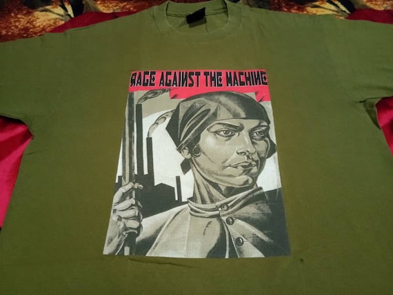 Vintage Rage Against the machine band 90s t shirt