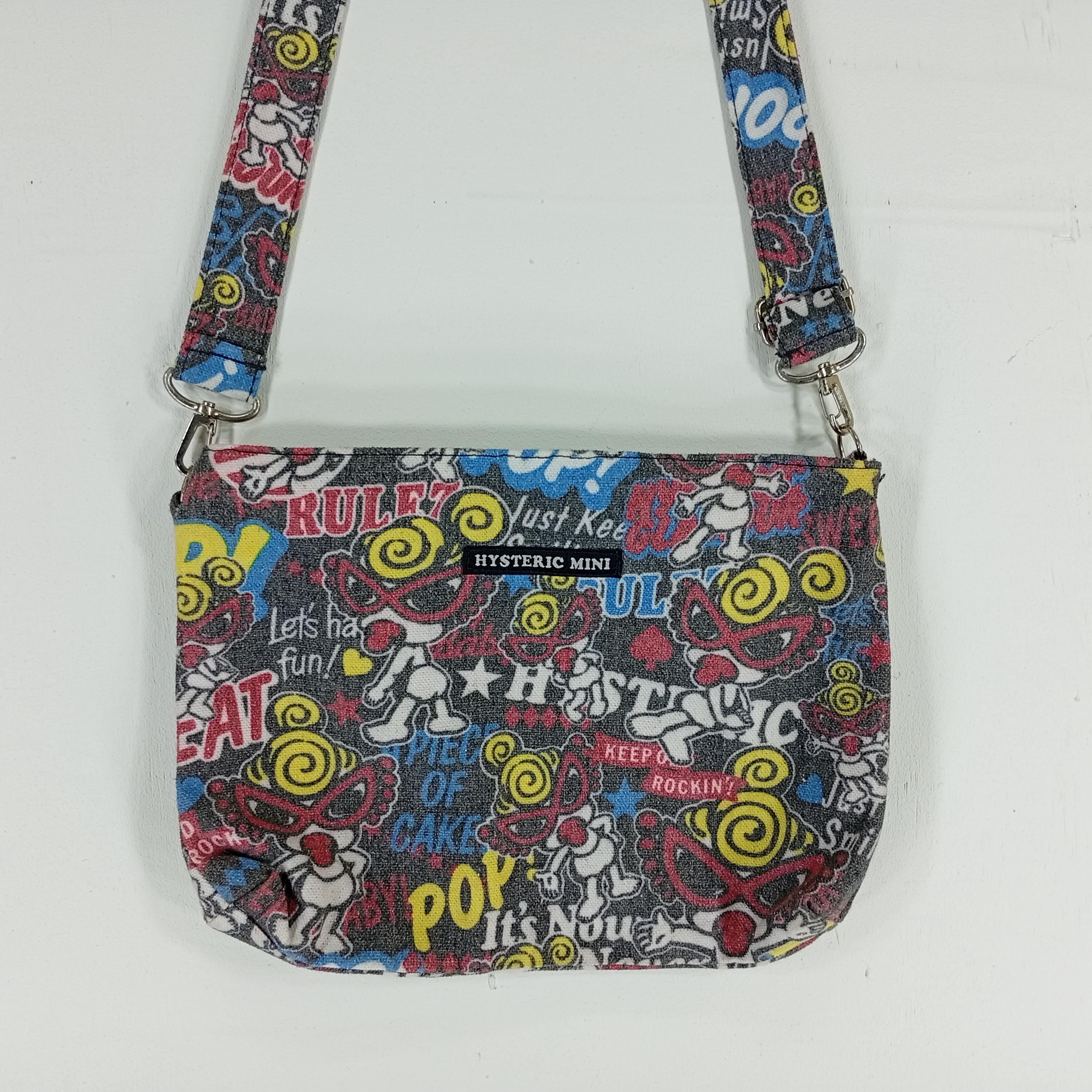 Vintage Hysteric Glamour Mini Sling Beg Overprint Hysteric Glamour