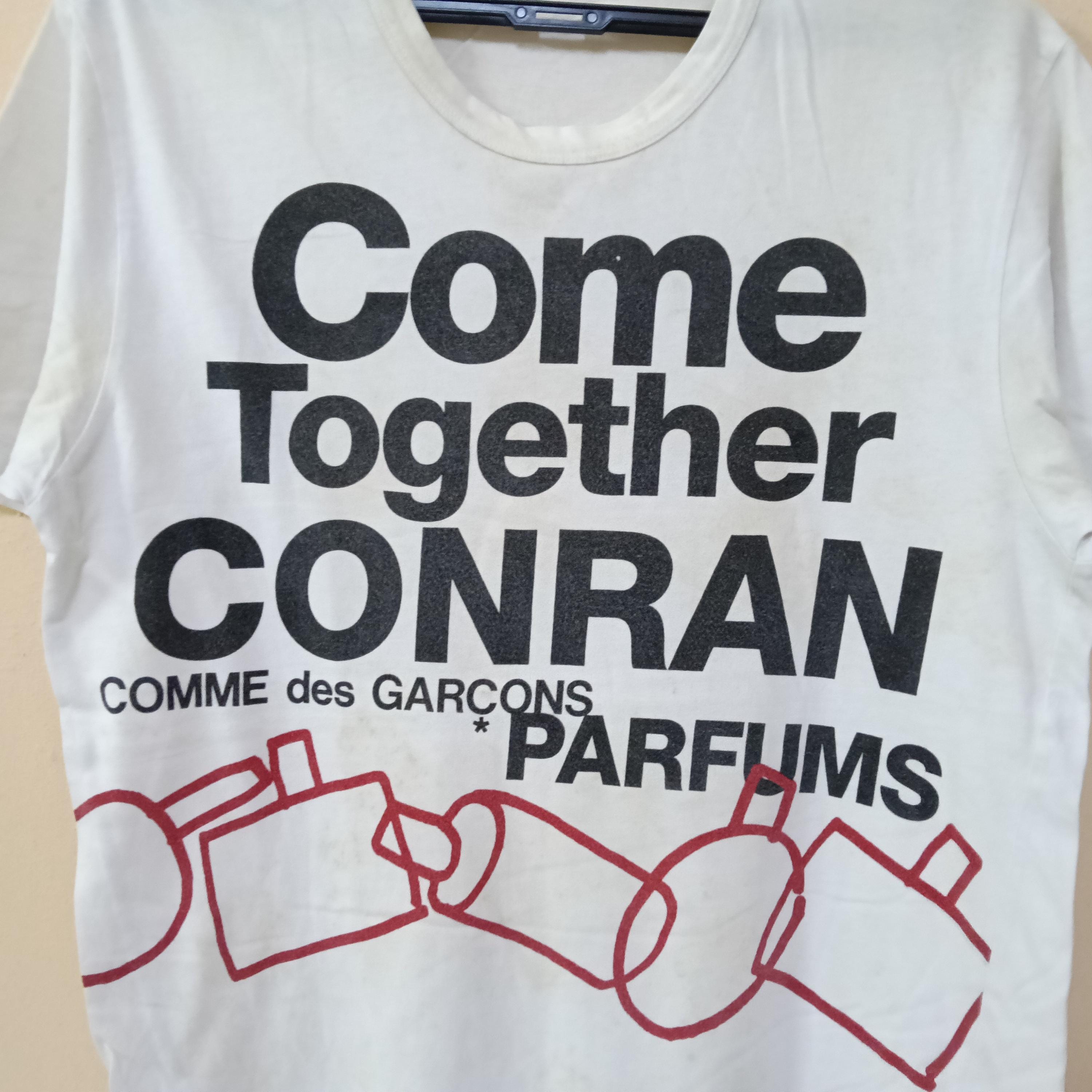 Vintage 90's Comme Des Garcons Japanes Brand Medium White T Shirt