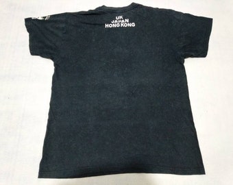 Vintage Super Lovers Japanese Brand Designer Dark Blue Medium T