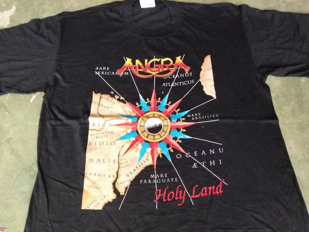 90s ANGRA アングラ ©︎1996 Holy World Tour Tee 90s ANGRA アングラ ©︎1996 Holy World Tour Tee