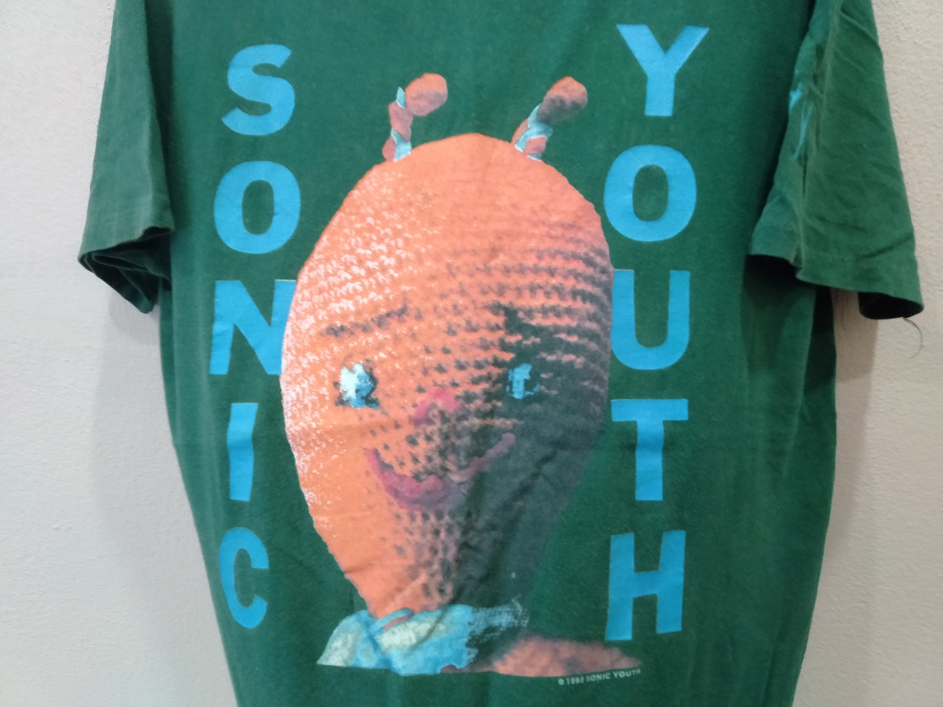 Vintage 90's Sonic Youth Dirty Green Large T Shirt Sonic Vintage 90's Sonic Youth Dirty Green Large T Shirt Sonic
