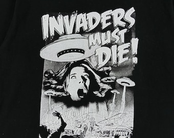 Vintage Y2K the Prodigy Album Invaders Must Die Black Large T