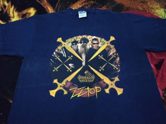 Vintage Zz top band tour t shirt