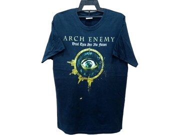 Vintage Arch Enemy Dead Eyes See No Future Promo Album Tee Swedish