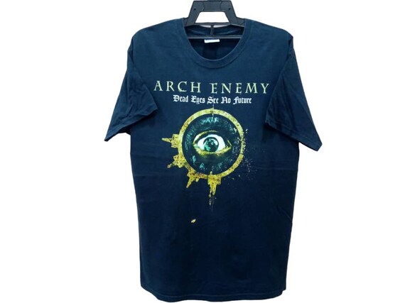 Vintage Y2k Arch Enemy Swedish Melodic Death Metal Band Black