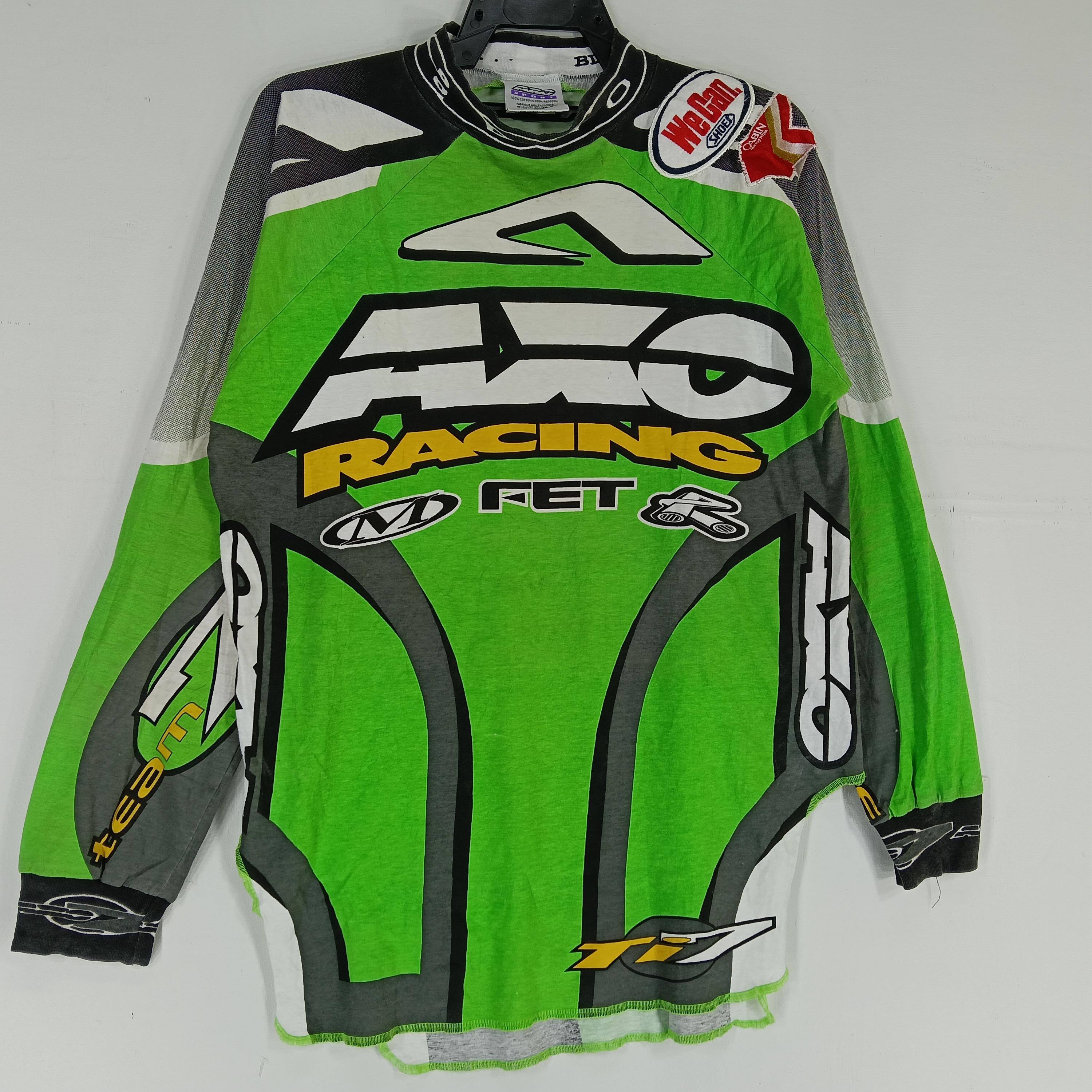 ヴィンテージ 90年代 Axo Racing Fet モトクロス Tシャツ オーバー